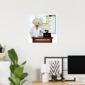 物理研究室 ポスター (ホームオフィス)