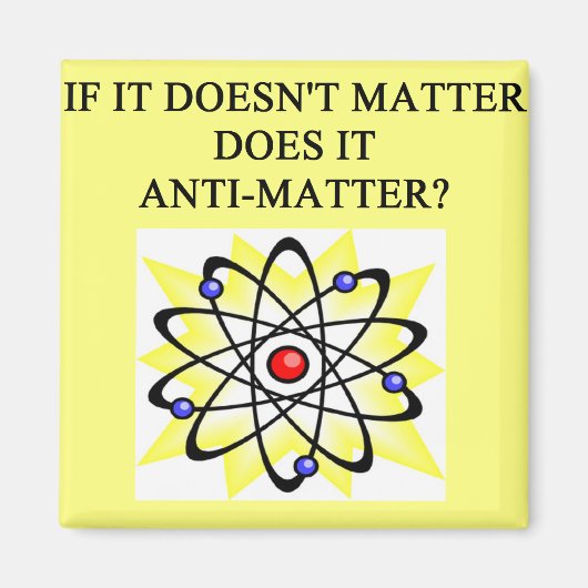 物理素晴らしデザイン マグネット (正面)