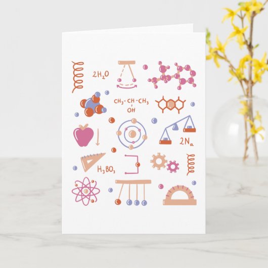 物理要素 カード (黄色い花)