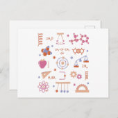 物理要素 ポストカード (正面/裏面)