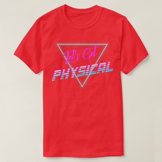 物理逆波合成波素晴らしい80sを取得しよう tシャツ (デザイン正面)