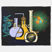 物理 フリースブランケット (正面(横))