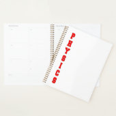 物理 プランナー手帳 (ディスプレー)