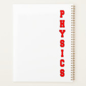 物理 プランナー手帳 (裏面)