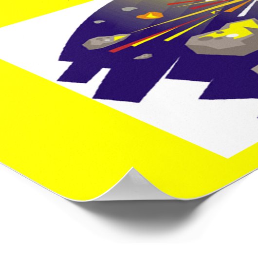 物理 ポスター (角)