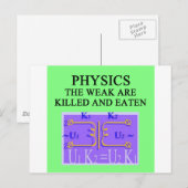 物理 ポストカード (正面/裏面)