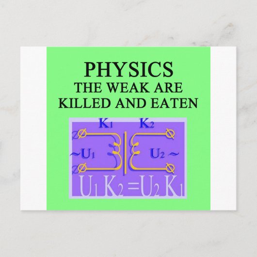 物理 ポストカード (正面)