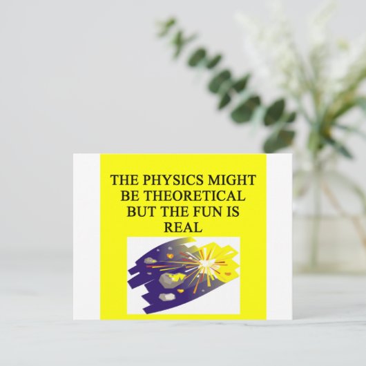 物理 ポストカード (スタンド正面)