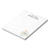 物理。法学だパーソナライズされた ノートパッド (回転)