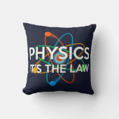 物理。法学だ クッション (正面)