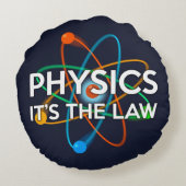 物理。法律だ ラウンドクッション (裏面)