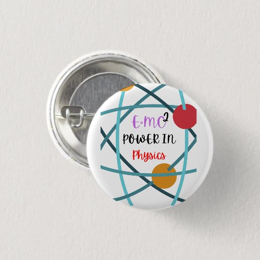 物理 缶バッジ (正面&裏面)