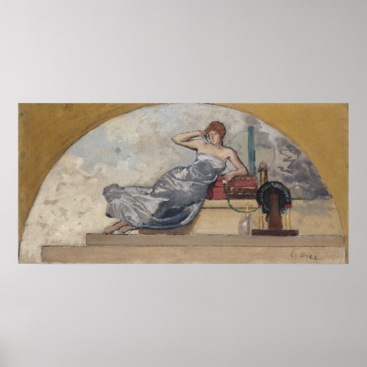 物理， 1889 ポスター (正面)