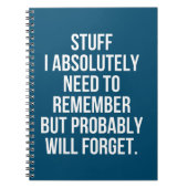 物私は絶対に覚えておく必要があるが、おそらく ノートブック (正面)