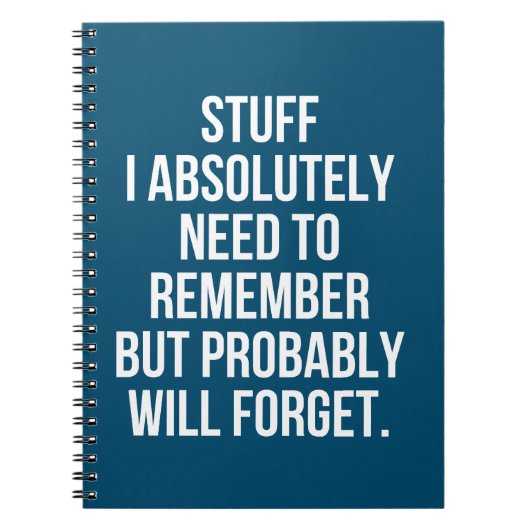 物私は絶対に覚えておく必要があるが、おそらく ノートブック (正面)