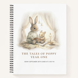 物語がバニーベビー本を始める ノートブック