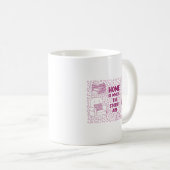 物語のある場所が我が家 コーヒーマグカップ (正面右)