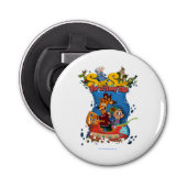 物語のボタン型栓抜きに帆おもしろいを張る 栓抜き (正面)