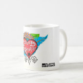 物語のマグに挑戦して下さい コーヒーマグカップ (正面右)