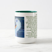 物語のマグを持つアルパカの友人ペチュニア ツートーンマグカップ (中央)