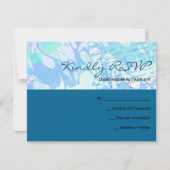 物語の作家のバーのバルミツワーの応答カード 出欠カード (正面)