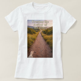 物語の作者を信じる Tシャツ