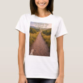 物語の作者を信じる Tシャツ (正面)