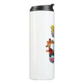 物語の冒険おもしろい島へ帆を張る タンブラー (回転左)