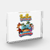 物語の冒険おもしろい島へ帆を張る フォトブロック (左)