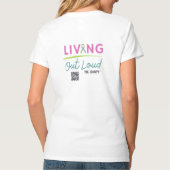 物語の救生活 | ウィメンズショートスリーブTシャツ Tシャツ (裏面)