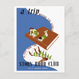 物語の時間に世界を巡る旅 ポストカード