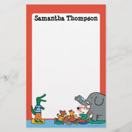 物語の時間を笑う虫と友 便箋