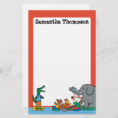 物語の時間を笑う虫と友 便箋 (正面/裏面)