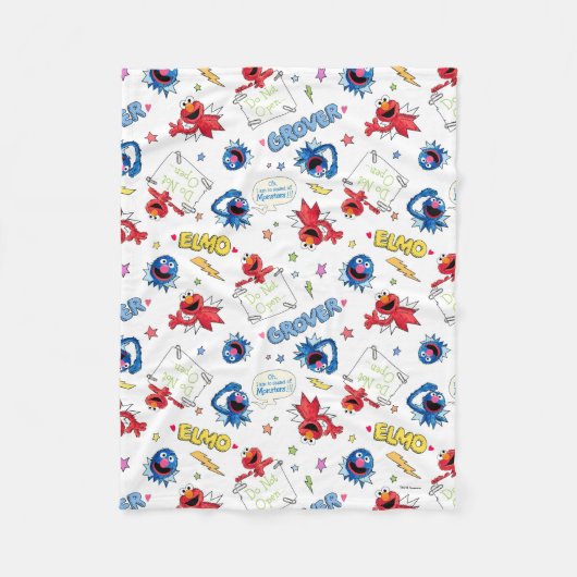 物語の最後の怪物 フリースブランケット (正面)