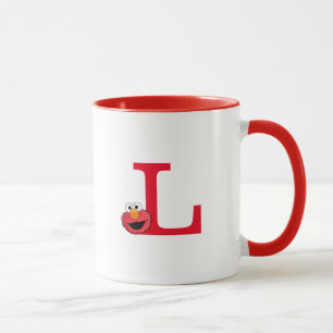 物語の最後の怪物 Elmo Monogram L マグカップ