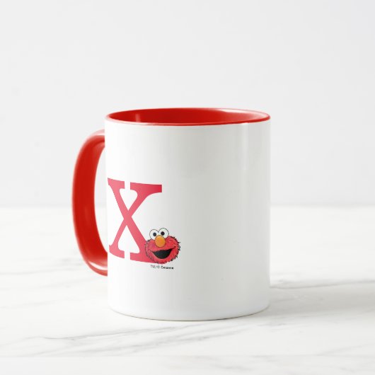 物語の最後の怪物 | Elmo Monogram X マグカップ (正面左)