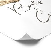 物語の本の新しい章が本と贈り物を始める ポスター (角)