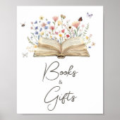 物語の本の新しい章が本と贈り物を始める ポスター (正面)