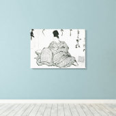 物語の英雄 キャンバスプリント (インサイチュ (ウッドフロア))