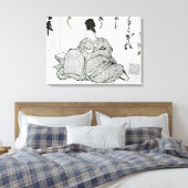 物語の英雄 キャンバスプリント (インサイチュ (寝室))