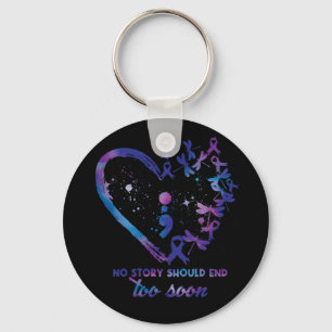 物語は早く終わるべきではない自殺防止 キーホルダー