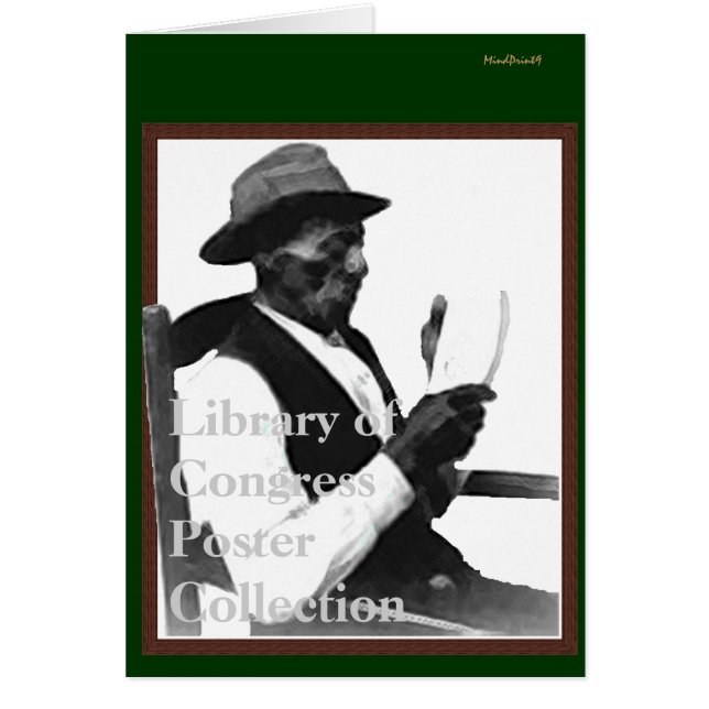 物語を読んでいる人 (正面)