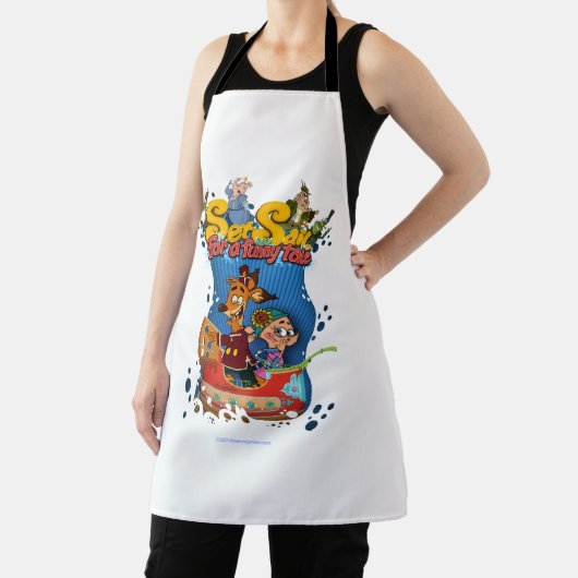 物語エプロンにおもしろい出帆する エプロン (インサイチュ)