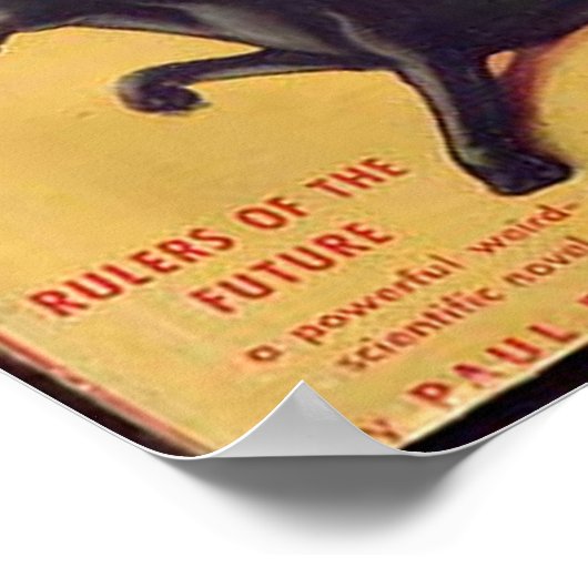 物語風変わり芸術 ポスター (角)