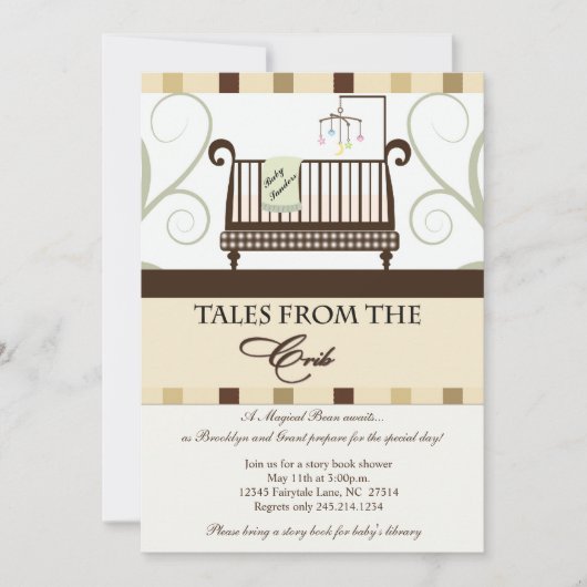 『物語』 招待状 (正面)