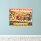 物象の無類の神才 キャンバスプリント (インサイチュ (ウッドフロア))