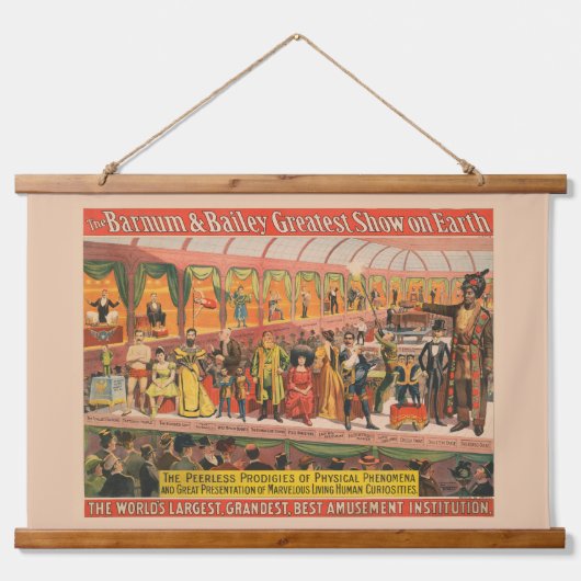 物象の無類の神才 吊り下げ型タペストリー (正面)