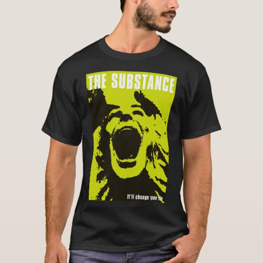 物質が生命を変える Tシャツ (正面)