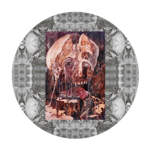 物質に対する心の劣化 カッティングボード (正面)