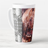 物質に対する心の劣化 カフェラテマグ (左アングル)